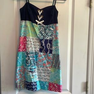 lilly pulitzer dress size medium